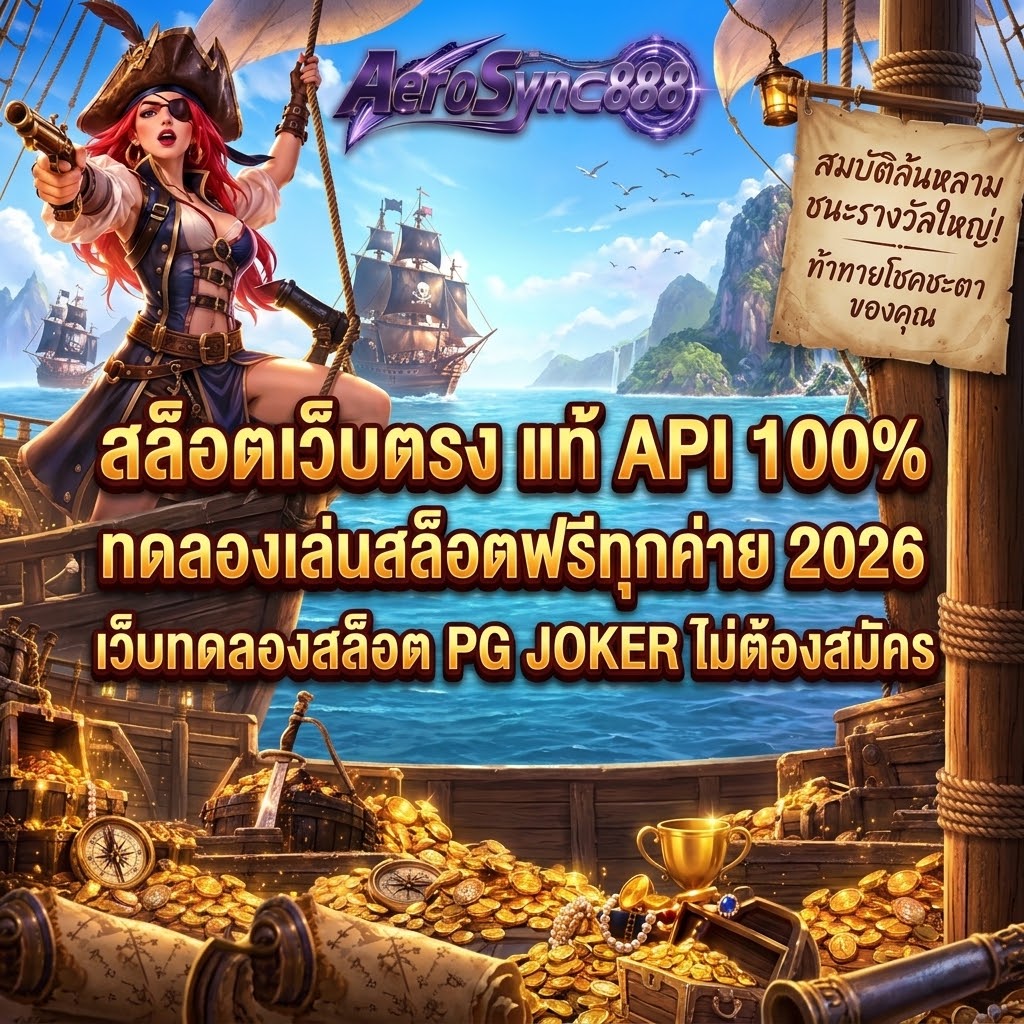 สล็อตเว็บตรง APIแท้ 100% ปี 2026 aerosync888